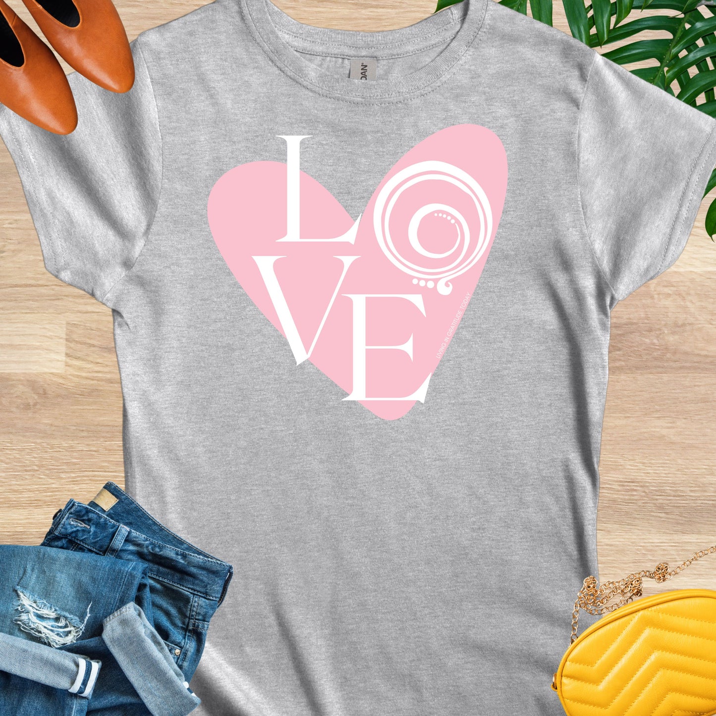 Love, Heart, Gratitude T-Shirt