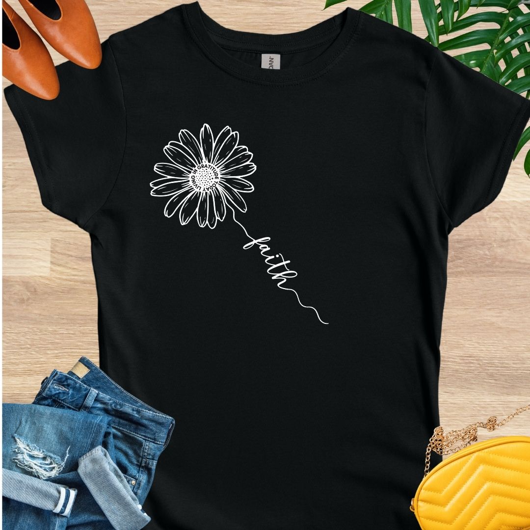 Faith Flower T-Shirt