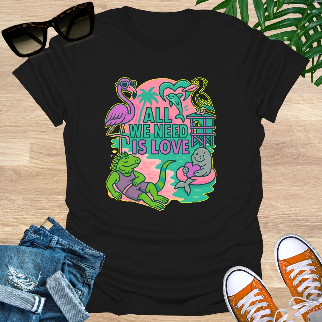 All We Need Is Love – Coastal Crew Edition, Unisex T-Shirt