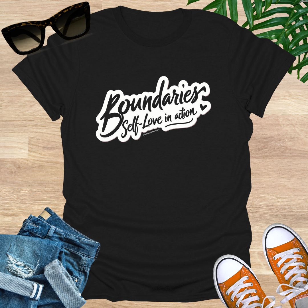 Boundaries, Self-Love in Action, Unisex T-Shirt