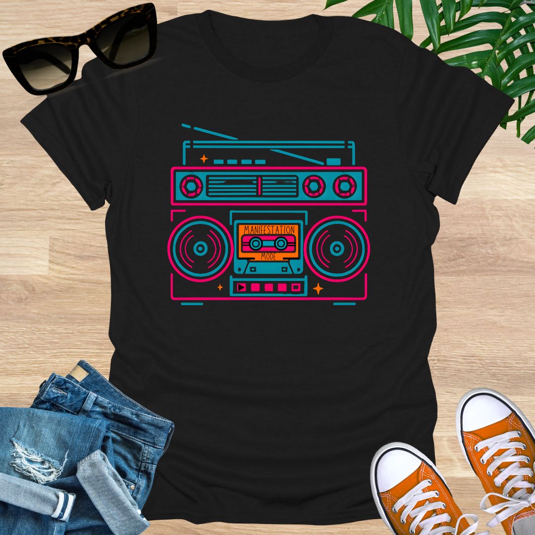 Press Play: Manifest, Boombox, Unisex T-Shirt