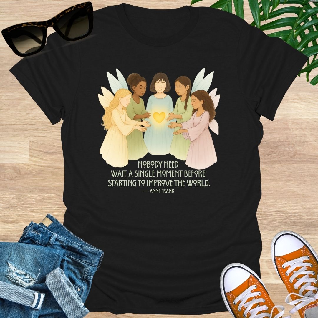 Start Now, Change the World, Fairy Heart, Unisex T-Shirt