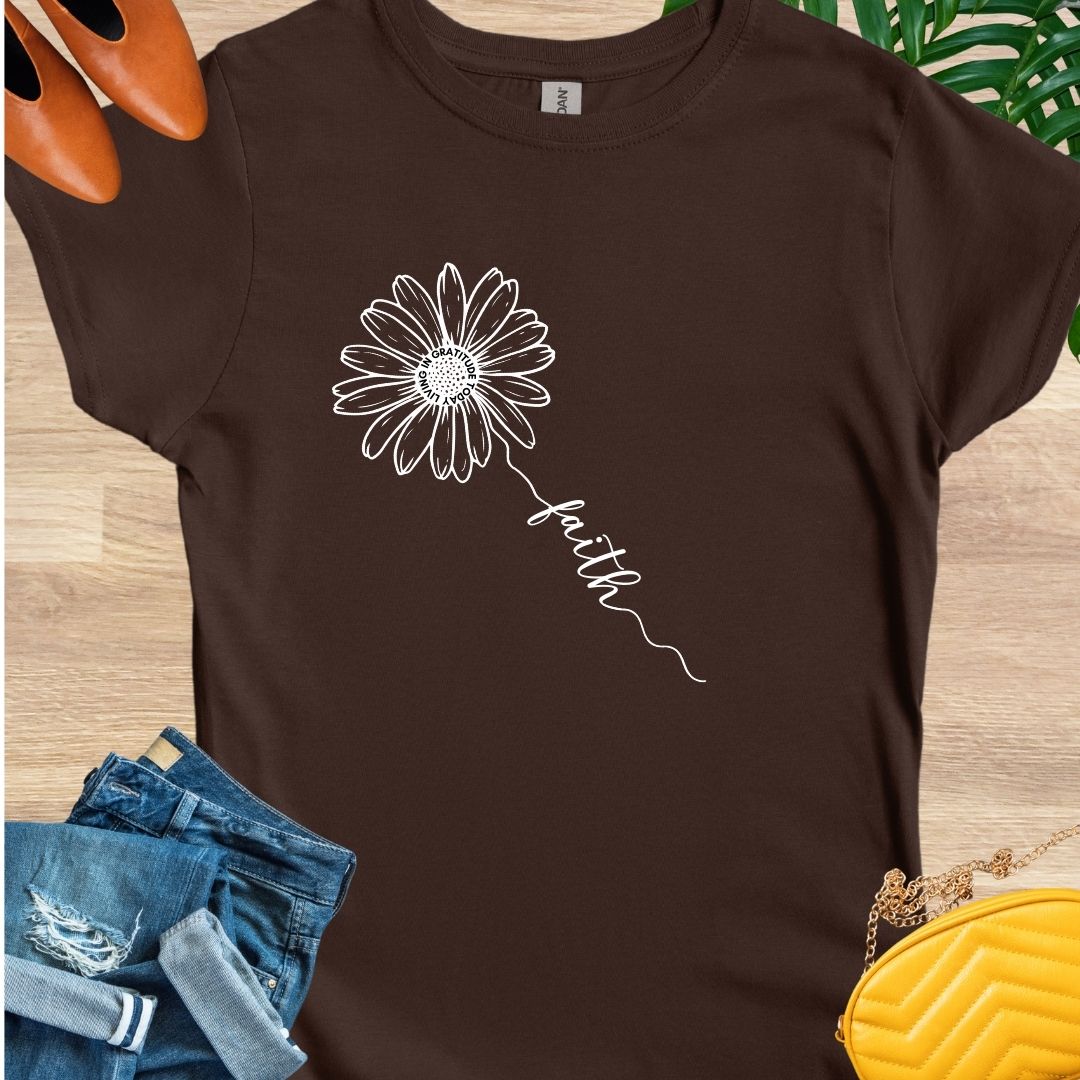 Faith Flower T-Shirt