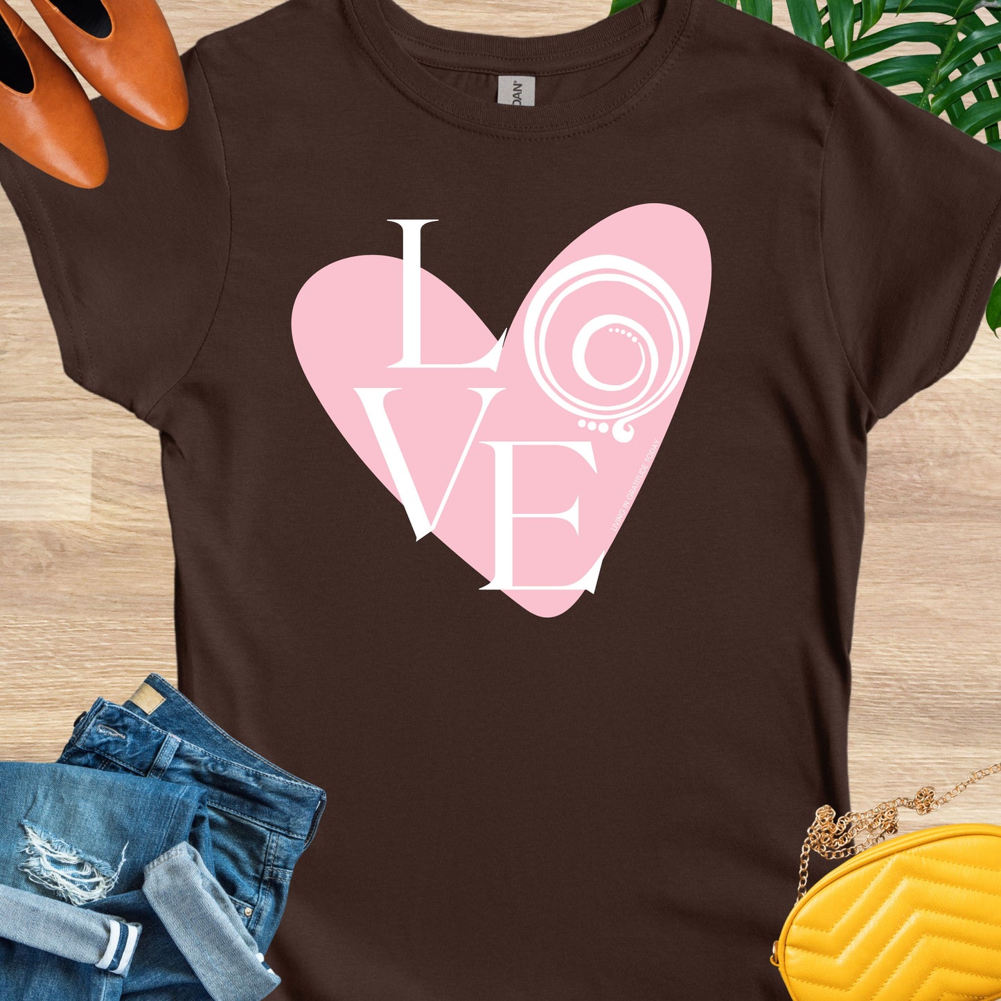 Love, Heart, Gratitude T-Shirt