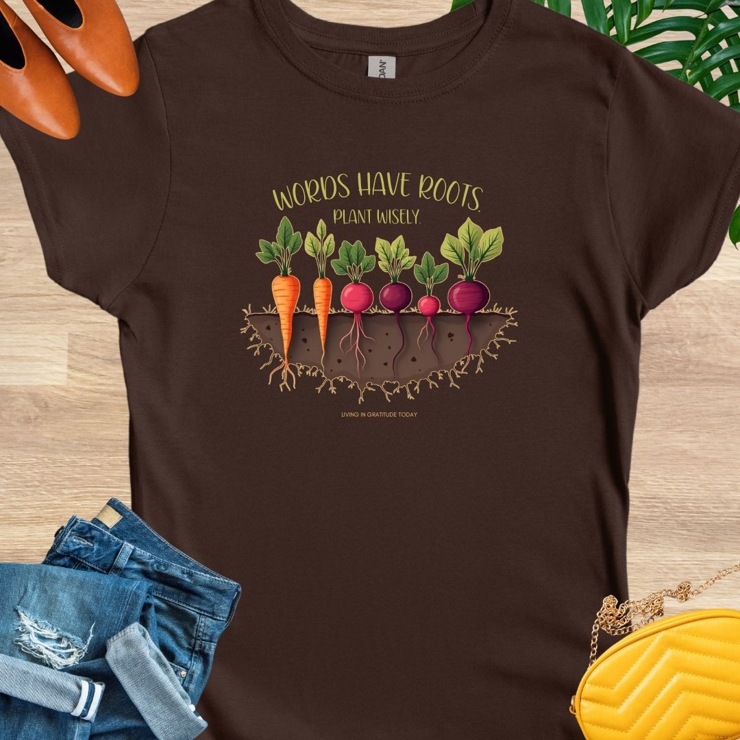 Words Have Roots T-Shirts