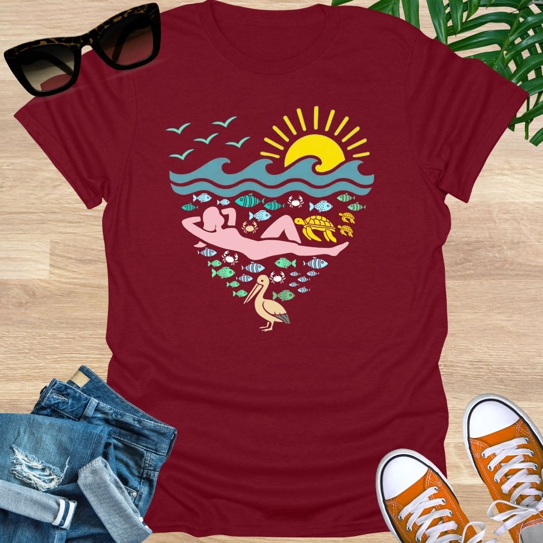 Basking in Sunshine, Unisex T-Shirt