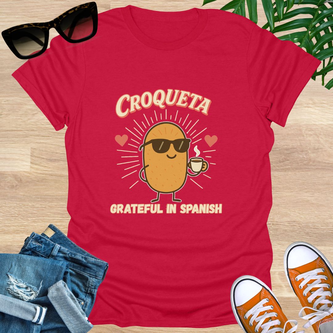 Croqueta & Gratitude, Unisex T-Shirt