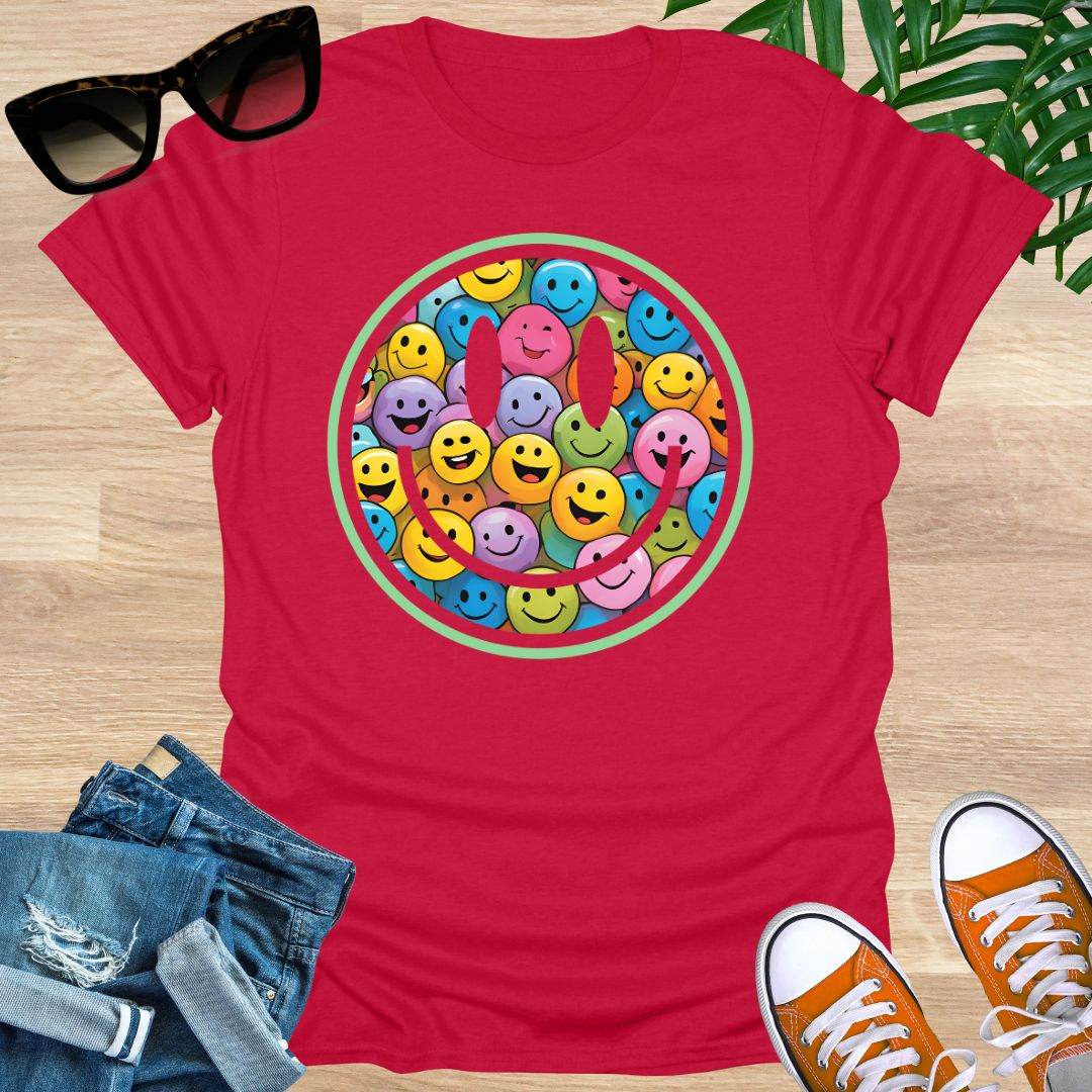 Smiley Face, Unisex T-Shirt