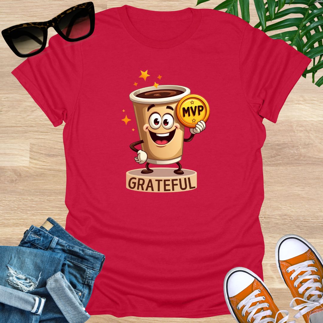 Coffee the Real MVP, Unisex T-Shirt