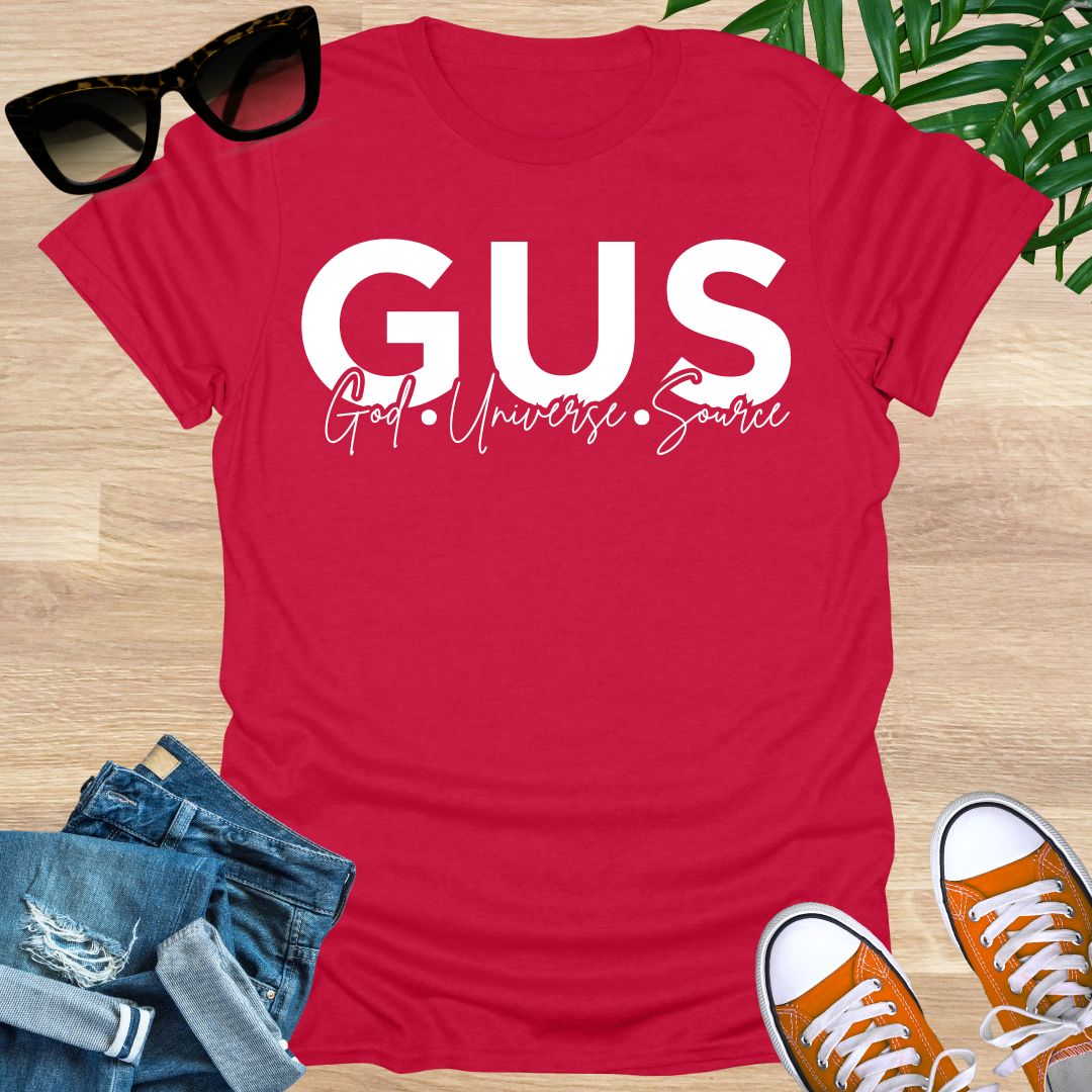 GUS, (God, Universe, Source), Unisex T-Shirt