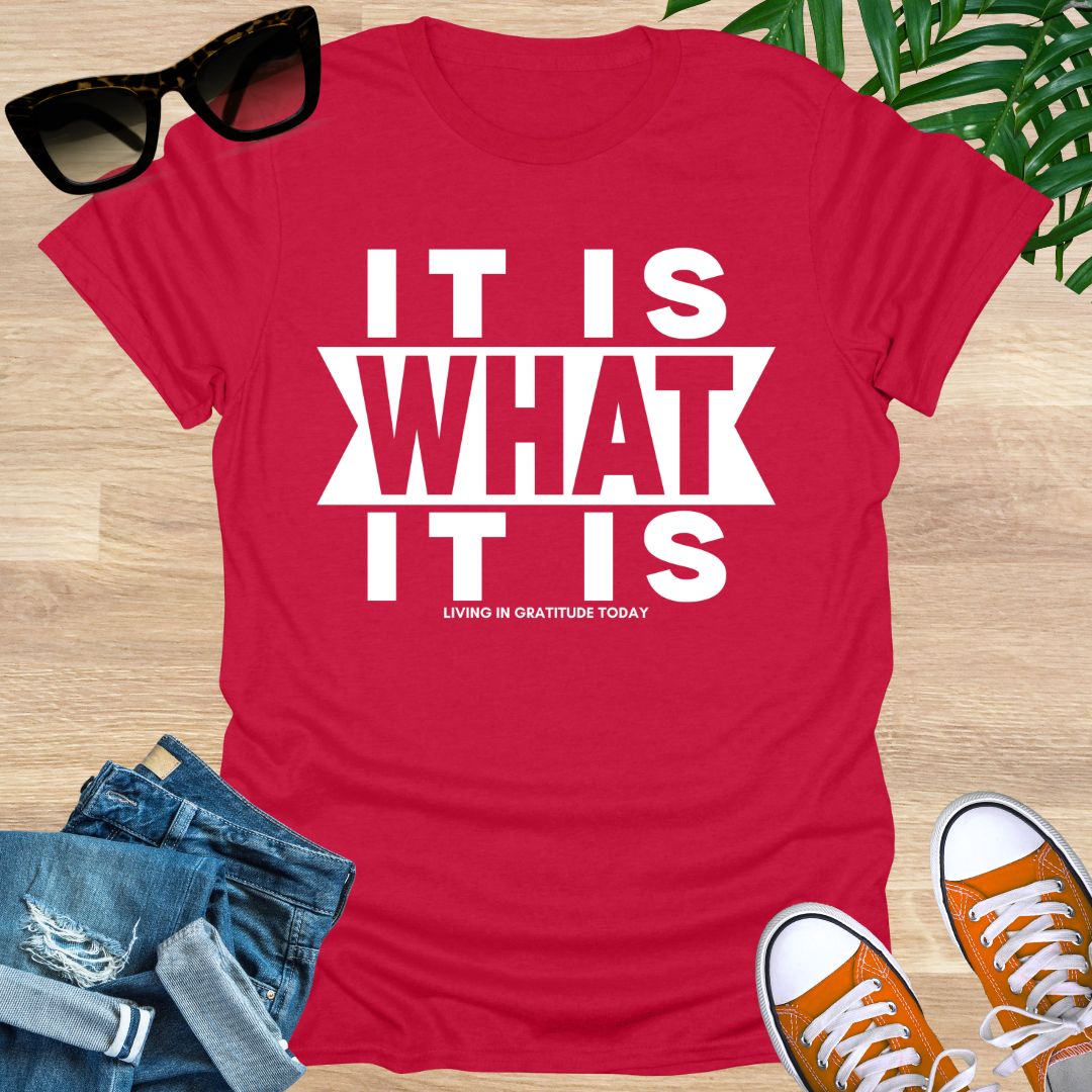 It Is What It Is, Unisex T-Shirt