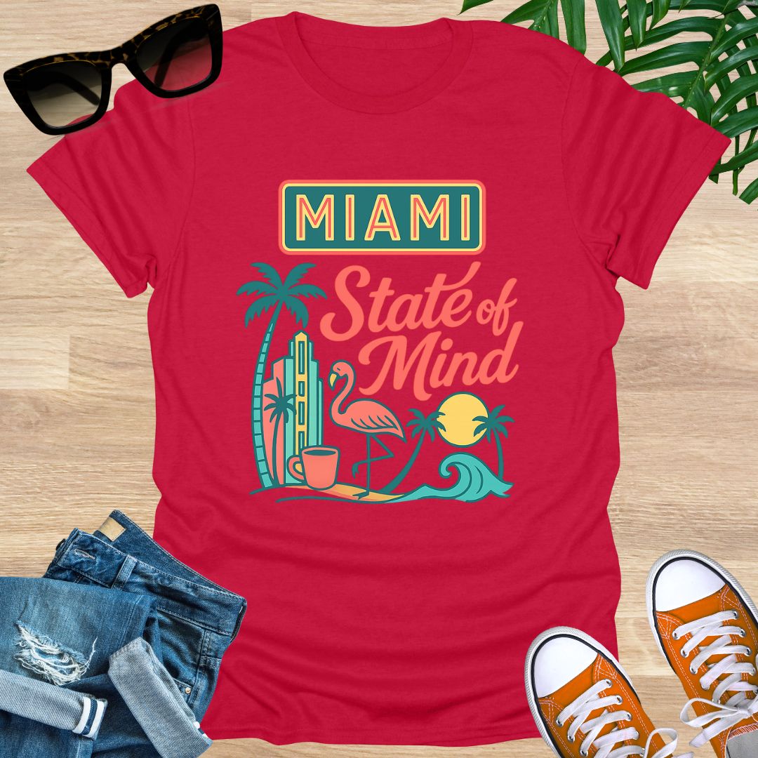 Miami State of Mind, Unisex T-Shirt