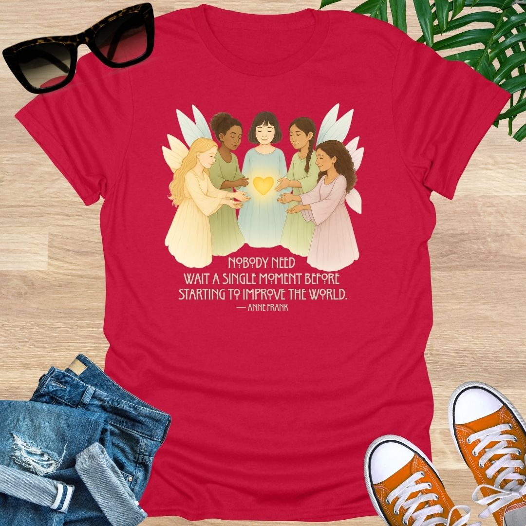 Start Now, Change the World, Fairy Heart, Unisex T-Shirt