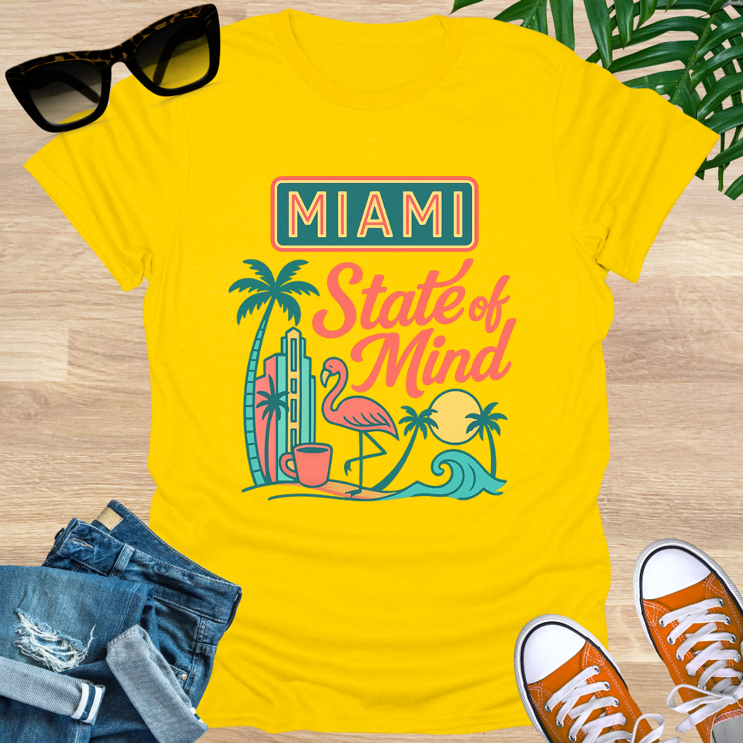 Miami State of Mind, Unisex T-Shirt