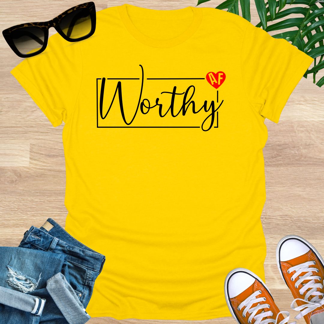 Worth AF, Unisex T-Shirt