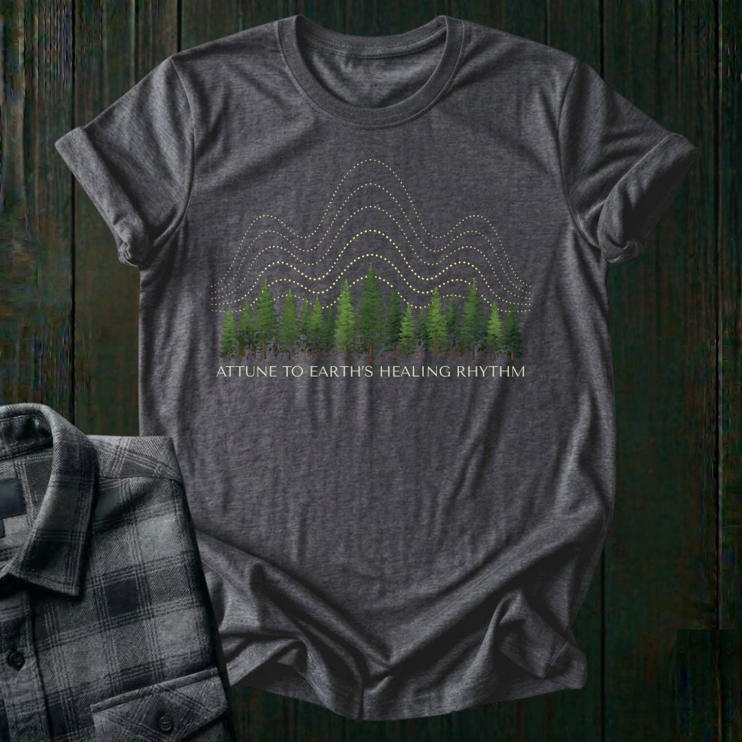 Attune to the Earth's Healing Rhythm Unisex T-Shirt