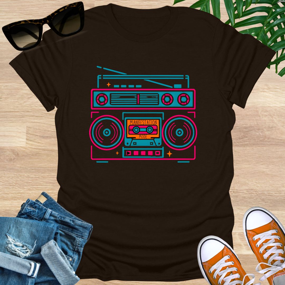 Press Play: Manifest, Boombox, Unisex T-Shirt