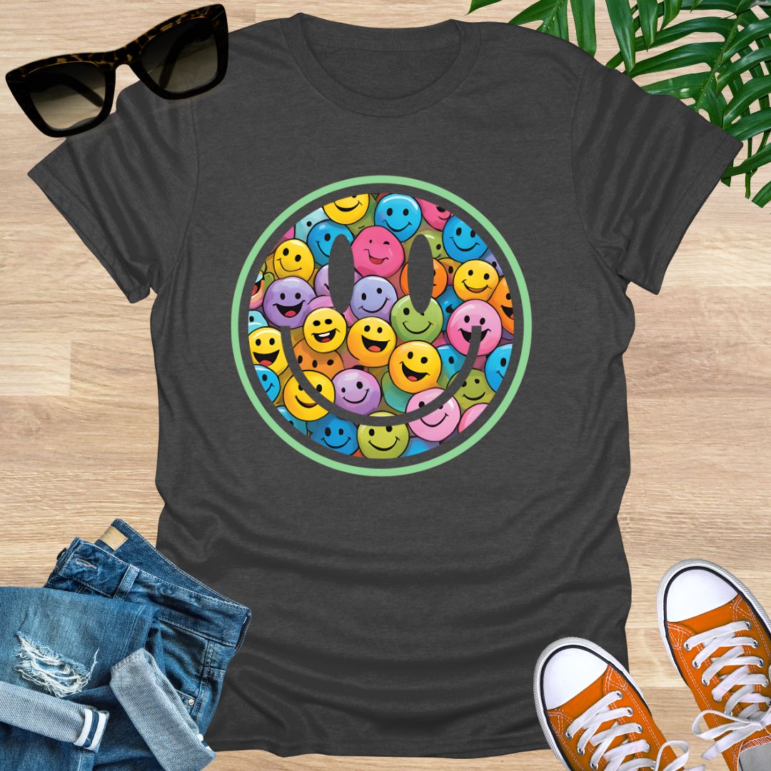 Smiley Face, Unisex T-Shirt