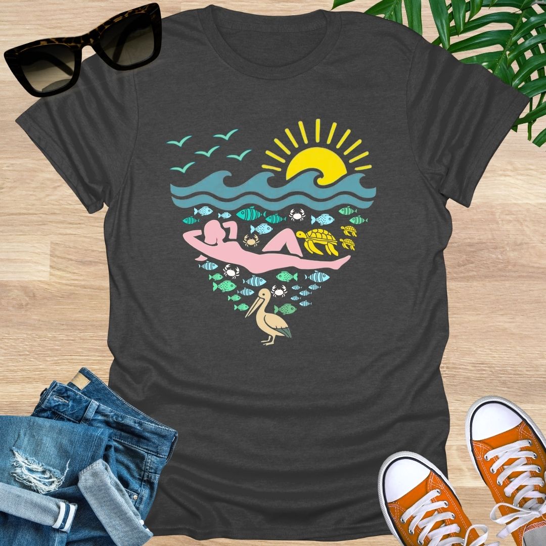 Basking in Sunshine, Unisex T-Shirt