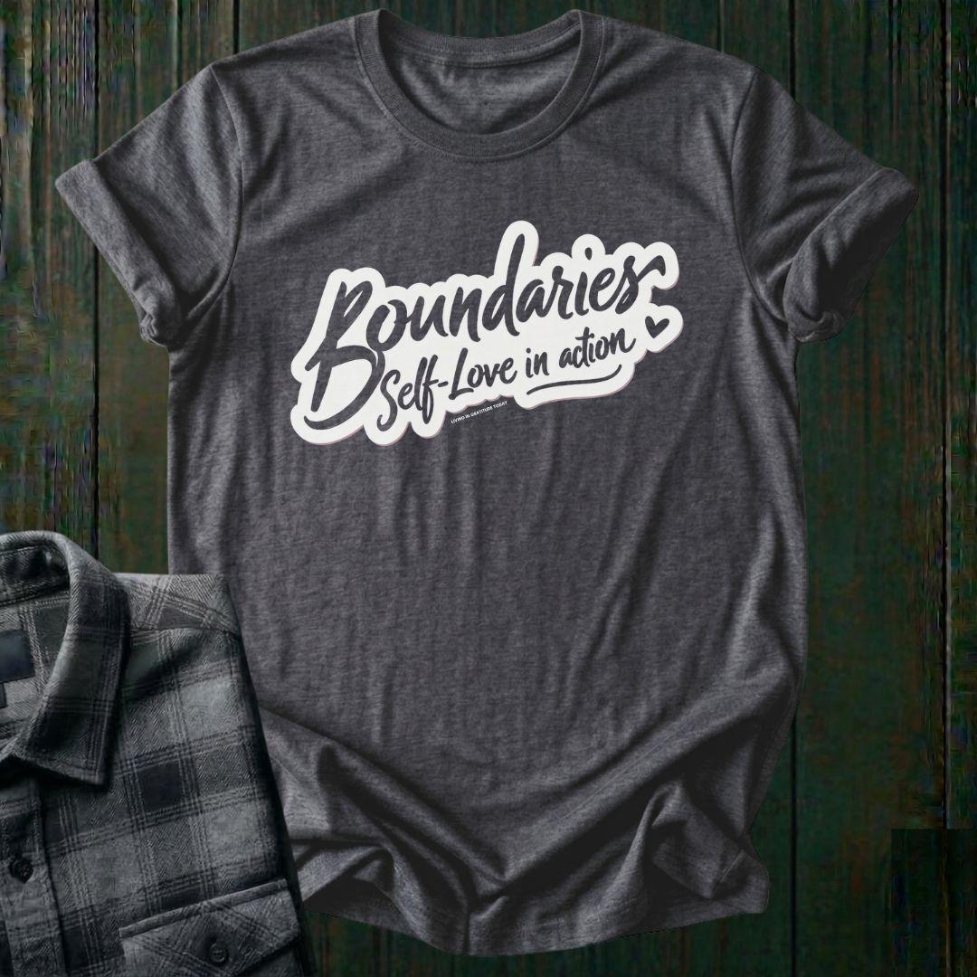Boundaries, Self-Love in Action, Unisex T-Shirt