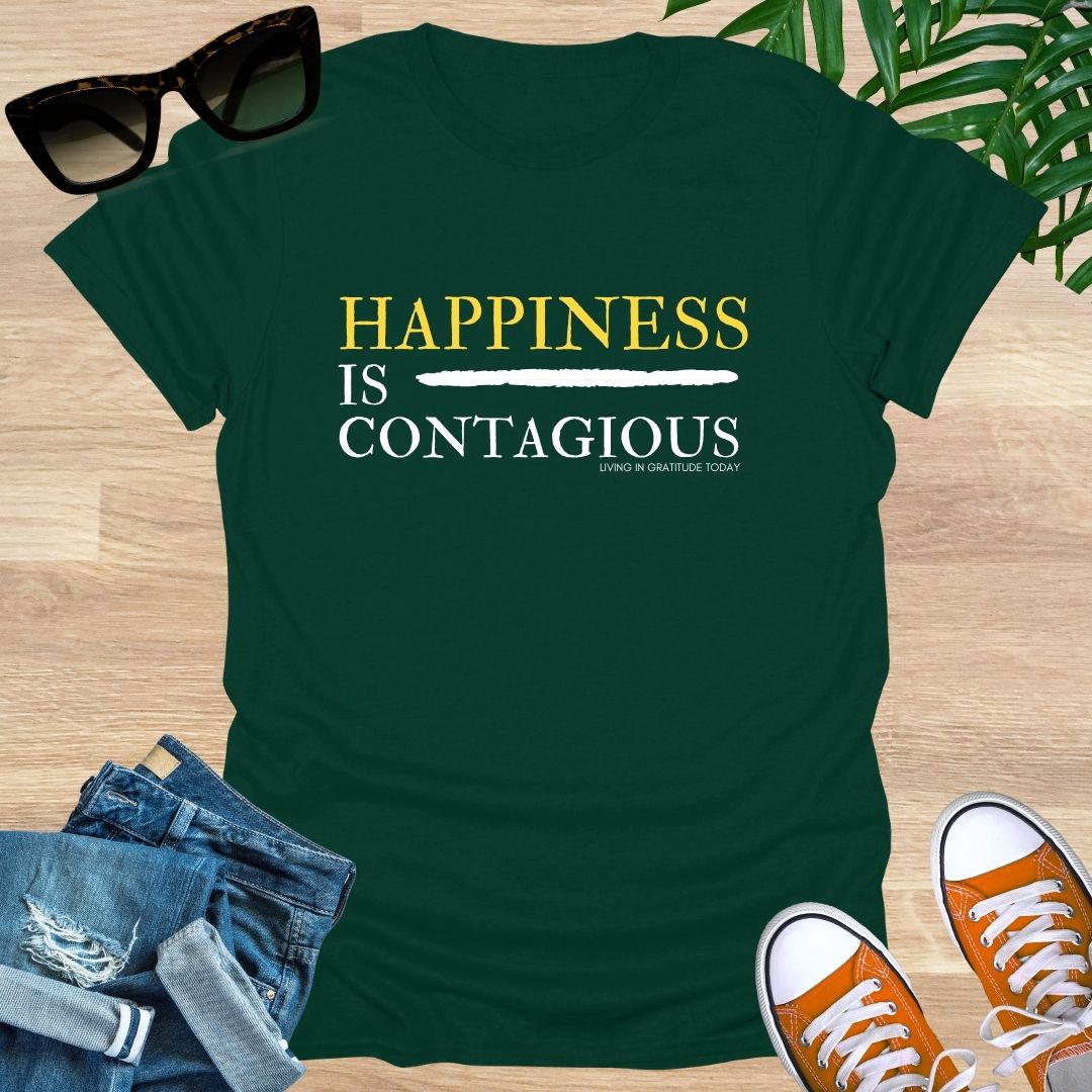 Happiness is Contagious Unisex T-Shirt
