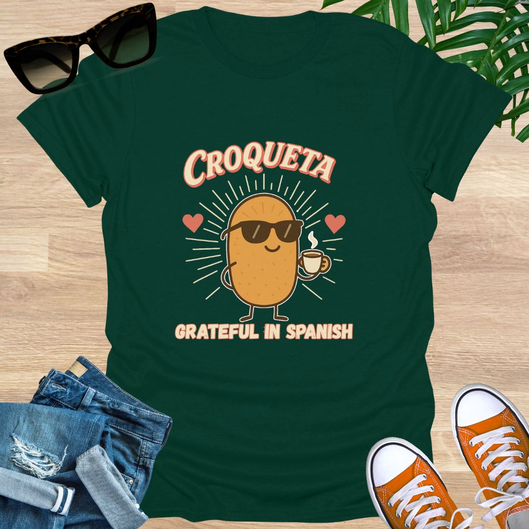 Croqueta & Gratitude, Unisex T-Shirt