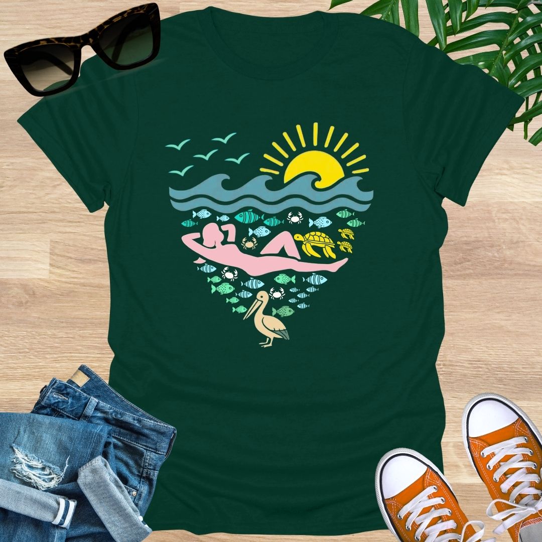 Basking in Sunshine, Unisex T-Shirt
