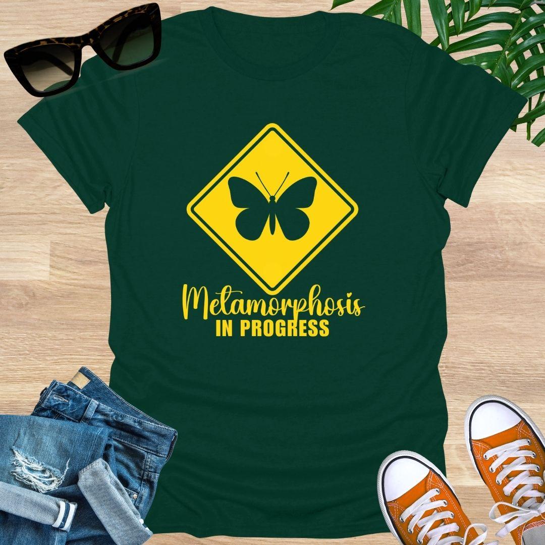 Metamorphosis in Progress Butterfly, Unisex Tee