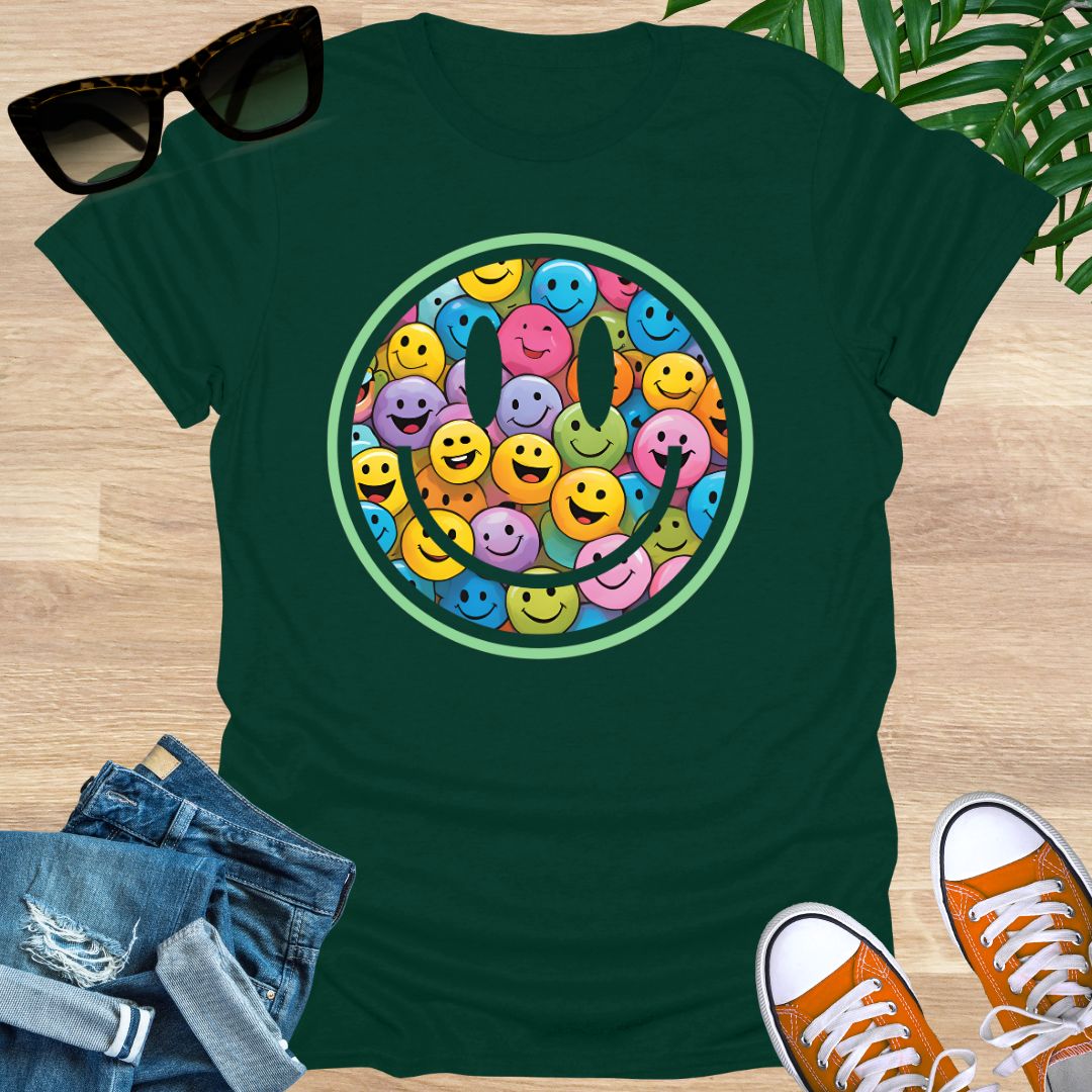 Smiley Face, Unisex T-Shirt