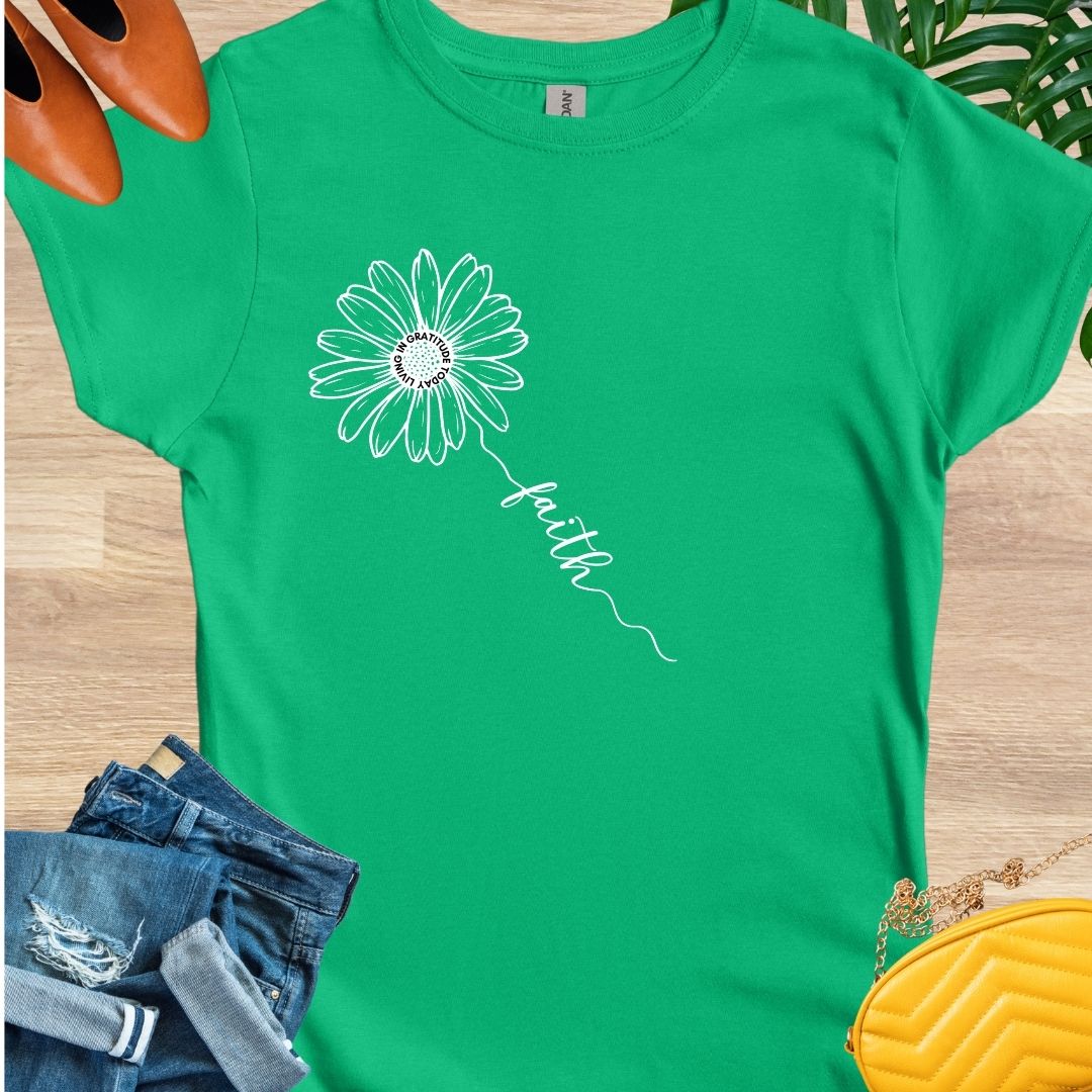 Faith Flower T-Shirt