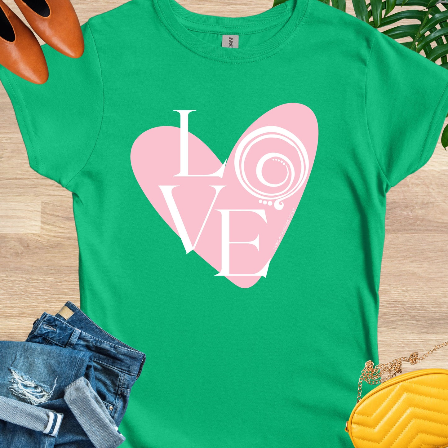 Love, Heart, Gratitude T-Shirt