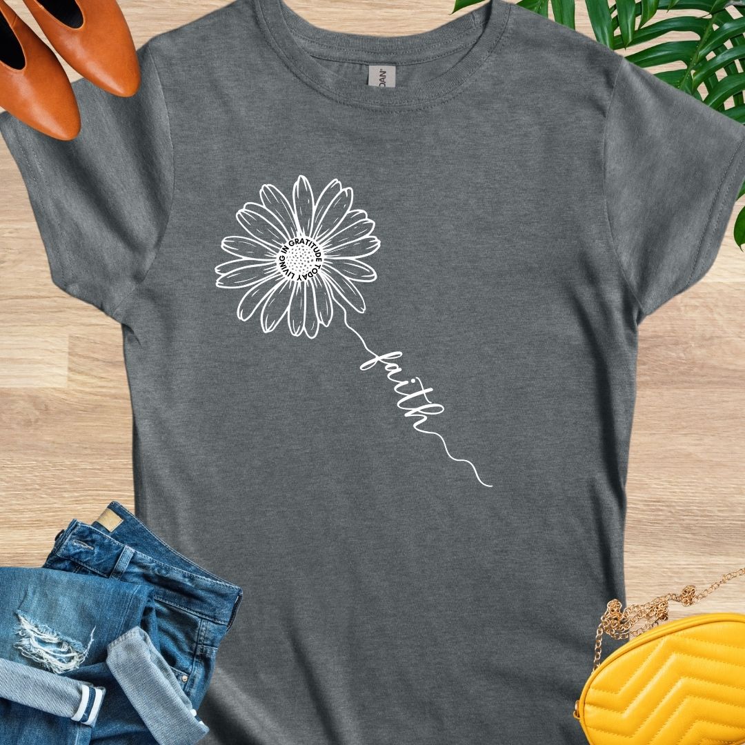 Faith Flower T-Shirt