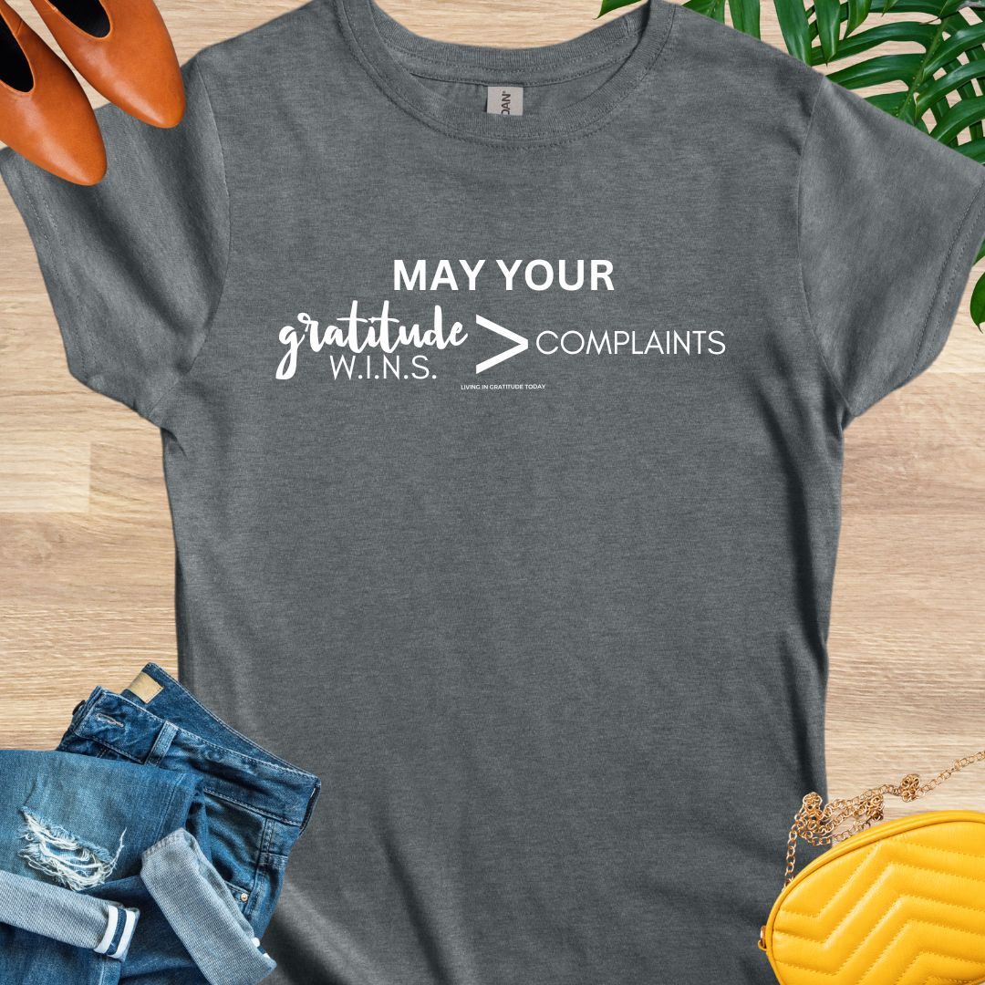 WINS Greater than Complaints T-Shirt