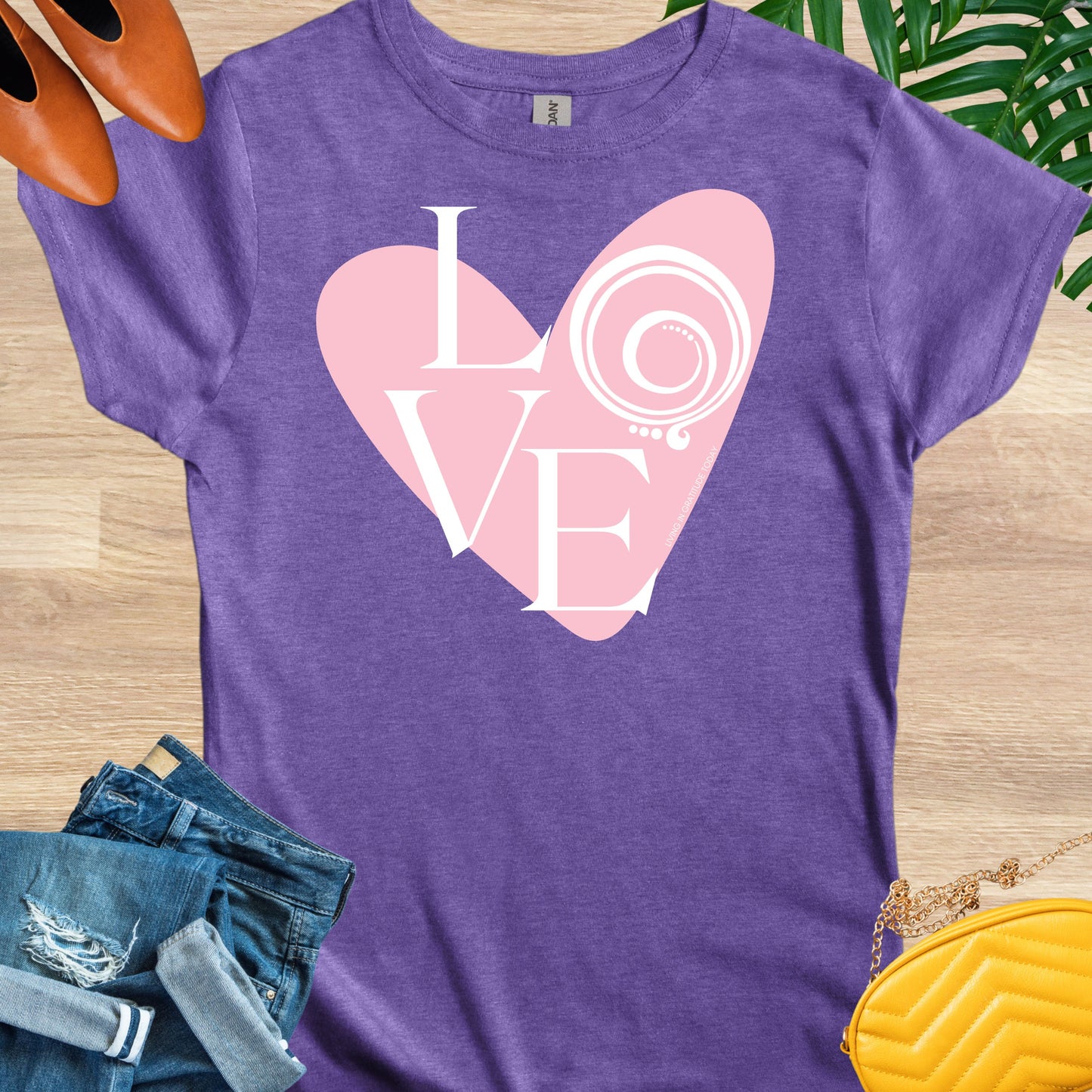 Love, Heart, Gratitude T-Shirt