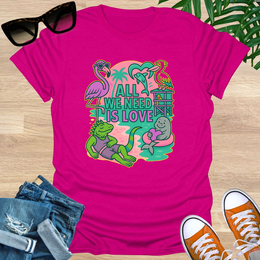 All We Need Is Love – Coastal Crew Edition, Unisex T-Shirt