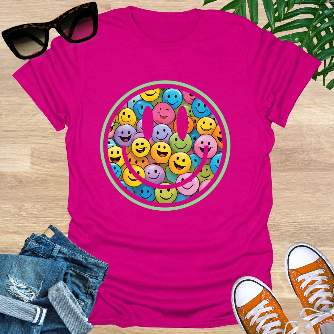 Smiley Face, Unisex T-Shirt