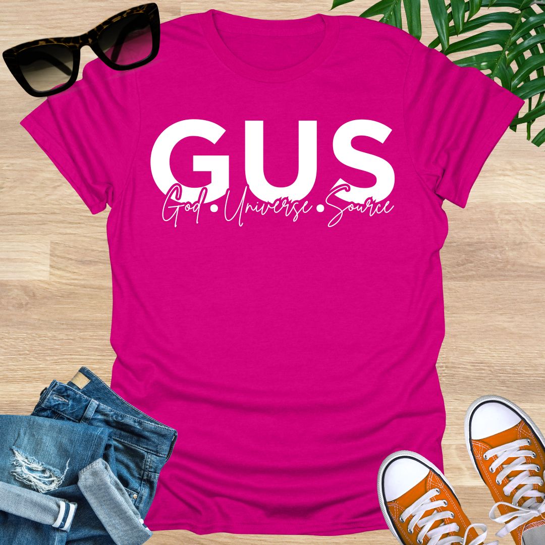 GUS, (God, Universe, Source), Unisex T-Shirt