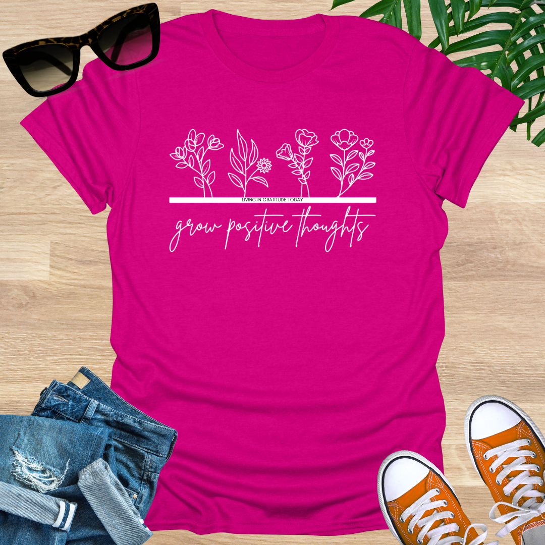 Grow Positive Thoughts Unisex T-Shirt