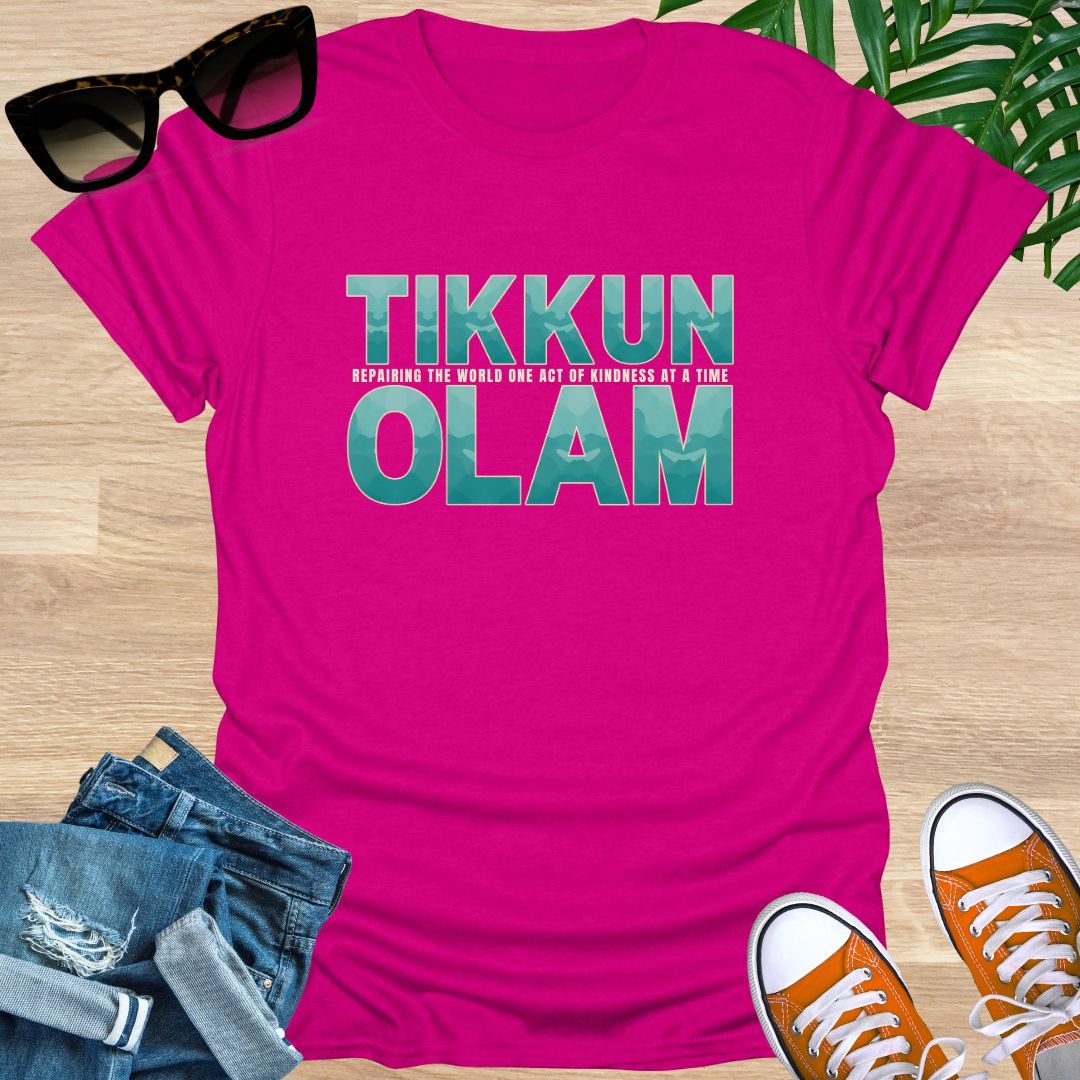Tikkun Olam, Repair the World, Unisex T-Shirt