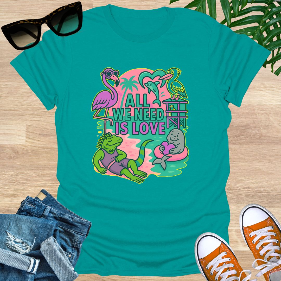 All We Need Is Love – Coastal Crew Edition, Unisex T-Shirt