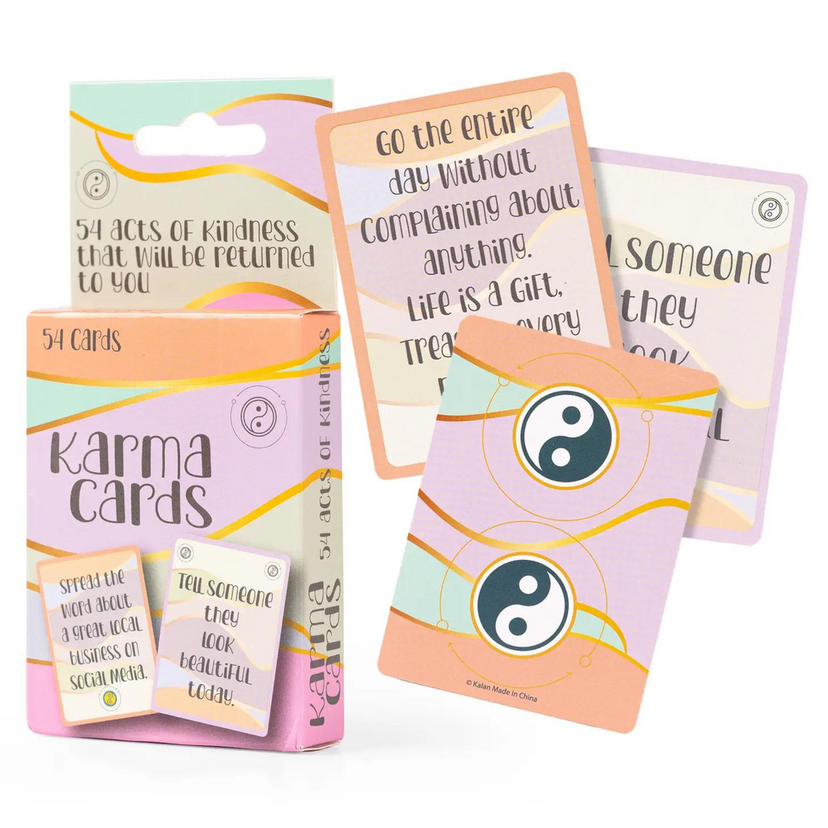 Karma Card Set 54 Cards for Acts of Kindness, Good Karma Tarot Deck