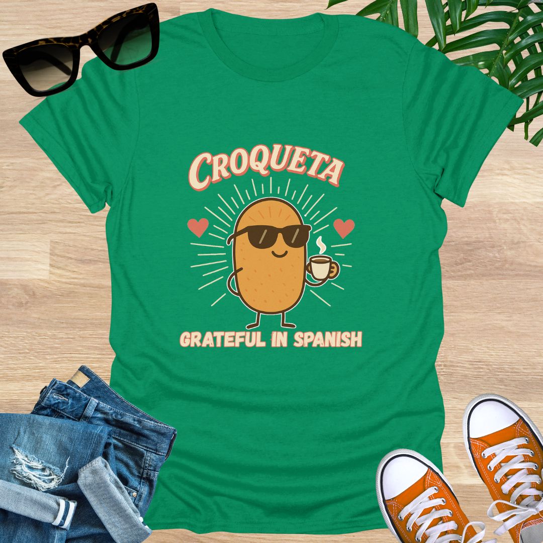 Croqueta & Gratitude, Unisex T-Shirt