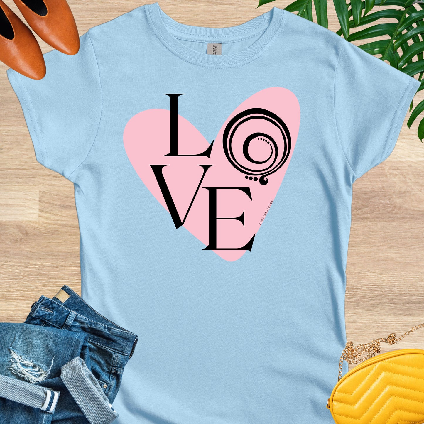Love, Heart, Gratitude T-Shirt