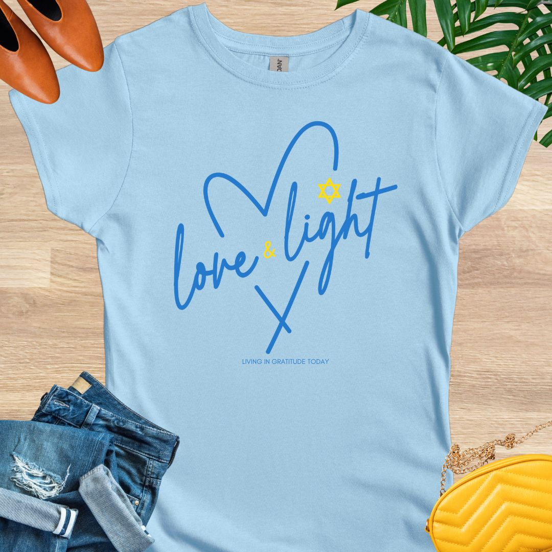 Love & Light Heart T-Shirt