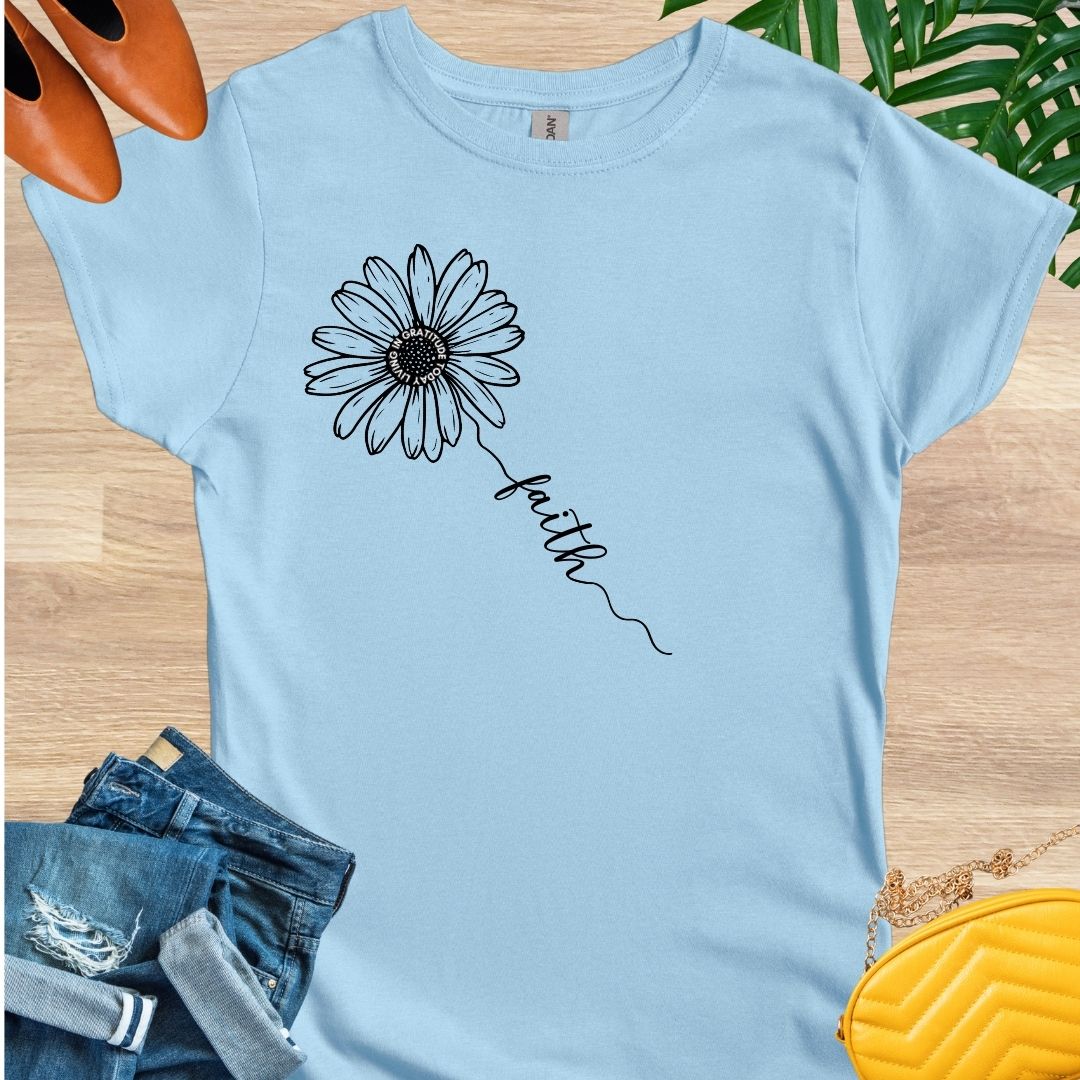 Faith Flower T-Shirt