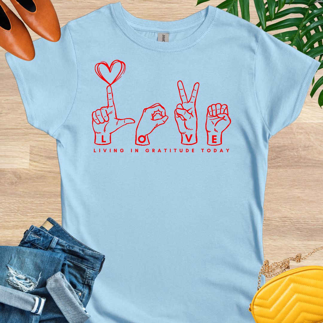 Love - Sign Language T-Shirt
