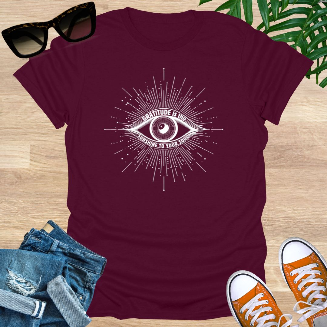 Gratitude is the Sunshine to Your Soul Unisex T-Shirt