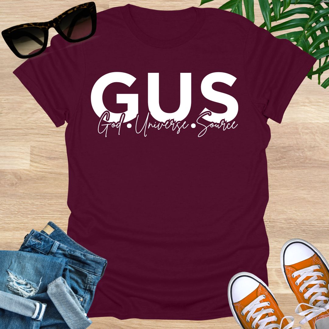 GUS, (God, Universe, Source), Unisex T-Shirt