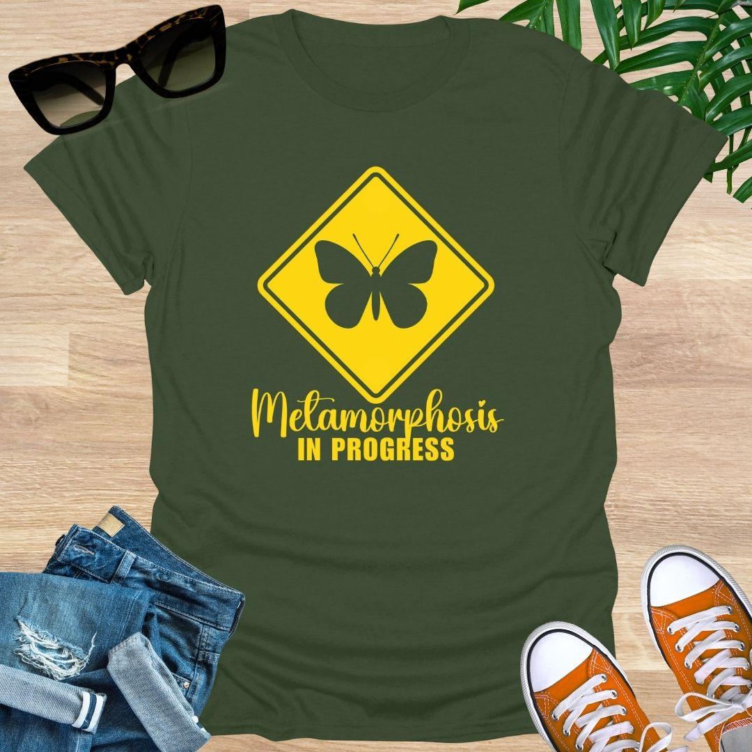 Metamorphosis in Progress Butterfly, Unisex Tee