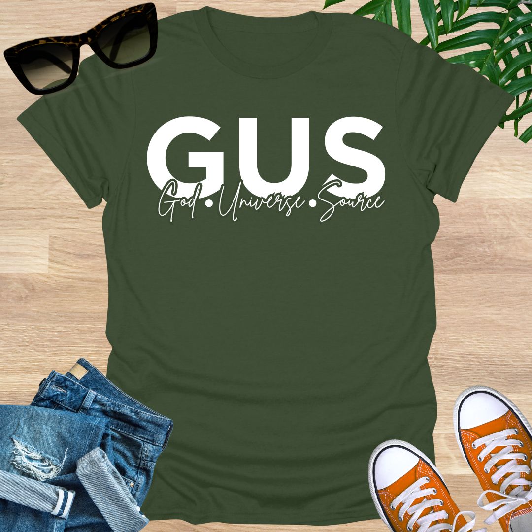GUS, (God, Universe, Source), Unisex T-Shirt